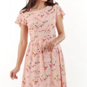 Awama Sukienka Model A218 Pink