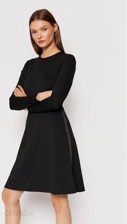 Calvin Klein Sukienka codzienna Milano K20K203287 Czarny Regular Fit