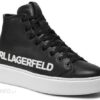 KARL LAGERFELD Sneakersy KL52255 Czarny