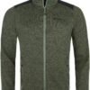 Kilpi REGIN-M Rozpinany sweter męski QM0302KI Khaki S