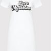 LOVE MOSCHINO Sukienka codzienna W592920M 3876 Biały Regular Fit
