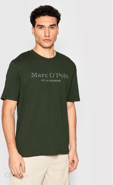 Marc O'Polo T-Shirt 226 2012 51052 Zielony Regular Fit