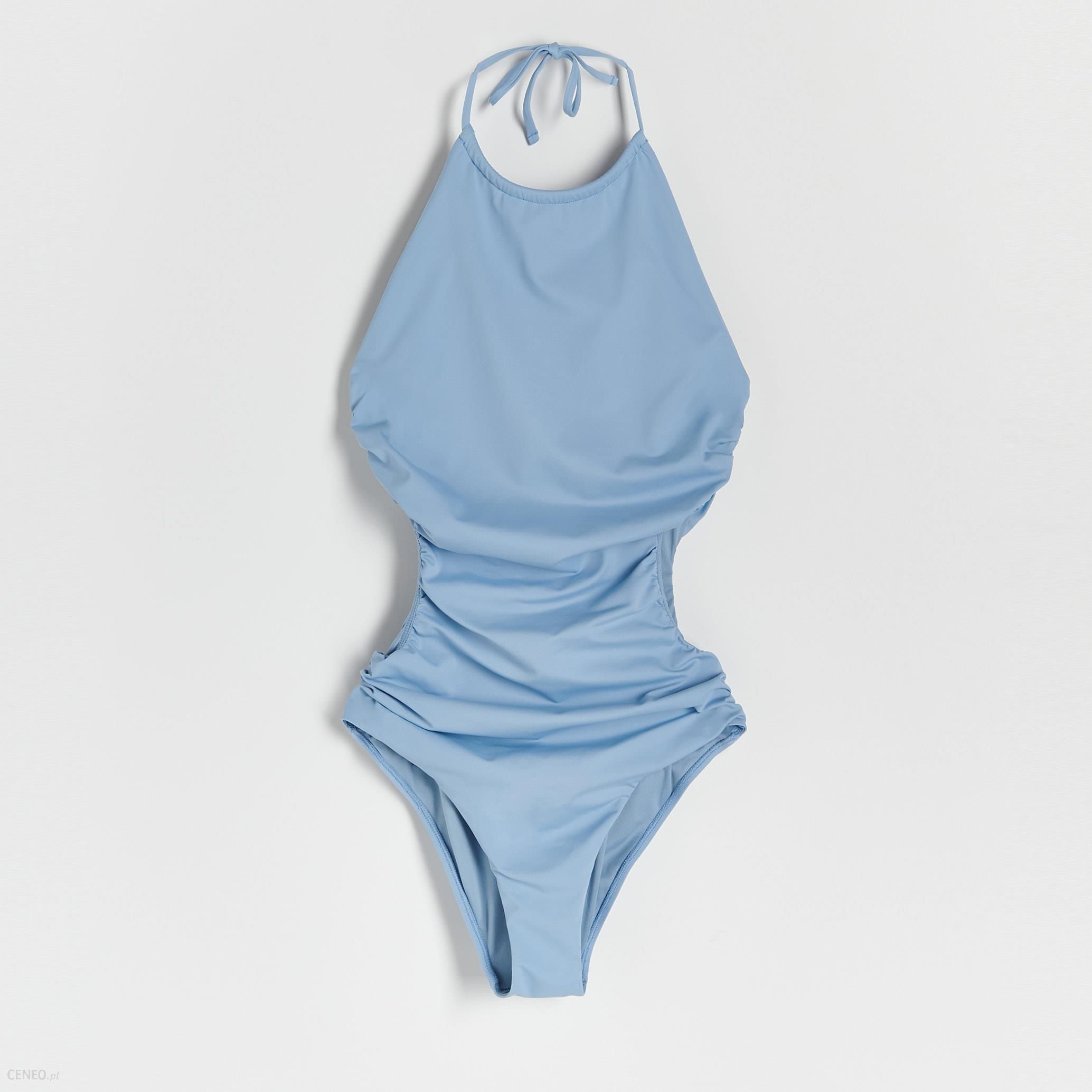 Reserved - Jednoczęściowy kostium kąpielowy - Niebieski