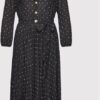 Rinascimento Sukienka codzienna CFC0018407002 Czarny Regular Fit