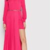 Rinascimento Sukienka koktajlowa CFC0018404002 Różowy Regular Fit