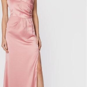 Rinascimento Sukienka wieczorowa CFC0018692002 Różowy Slim Fit
