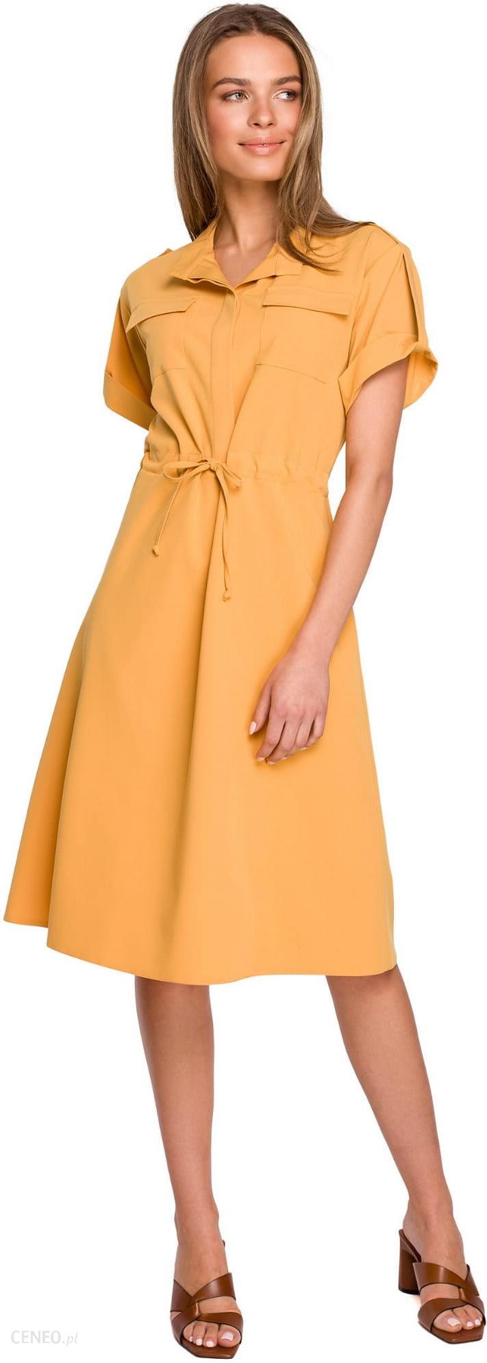 Sukienka Model S298 Yellow