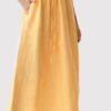 Tatuum Sukienka letnia Antrakia T2213.199B Żółty Regular Fit