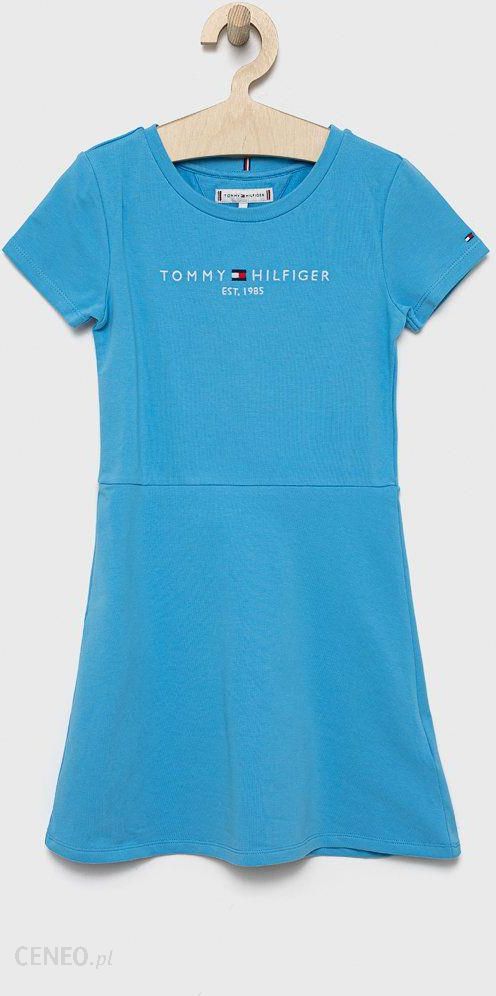 Tommy Hilfiger sukienka dziecięca mini rozkloszowana