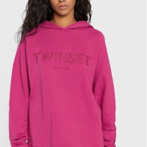 TWINSET Bluza 222TP2490 Różowy Relaxed Fit