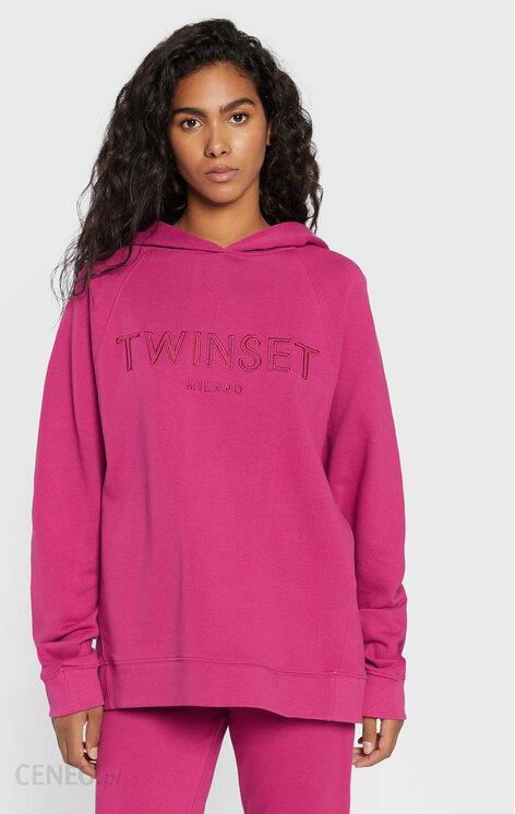 TWINSET Bluza 222TP2490 Różowy Relaxed Fit