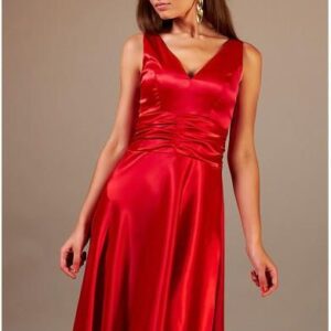 Vera Fashion Czerwona sukienka Edyta