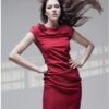 Vera Fashion Sukienka Salome w kolorze czerwonym